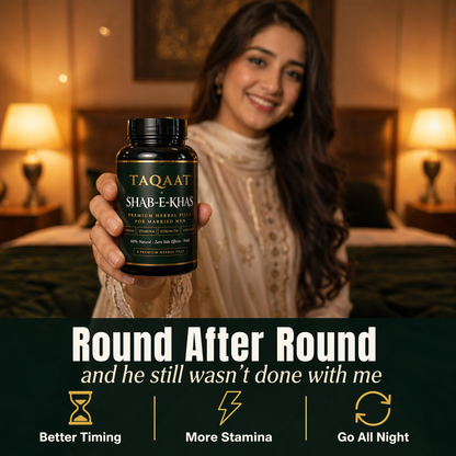 TAQAAT SHAB-E-KHAS™ Premium Herbal Pills
